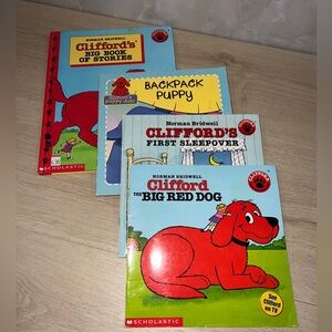 📕🐾 Clifford the Big Red Dog Book Lot | Scholastic | Kids Classics 🐾📕